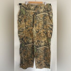 Ranger Faded Camouflage Realtree Hunting Cargo Pants Pockets Camo Soft Size 42